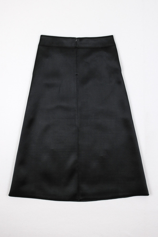 Nanushka - Madu Bonded Satin A-Line Skirt Nanushka - Madu Bonded Satin A-Line Skirt