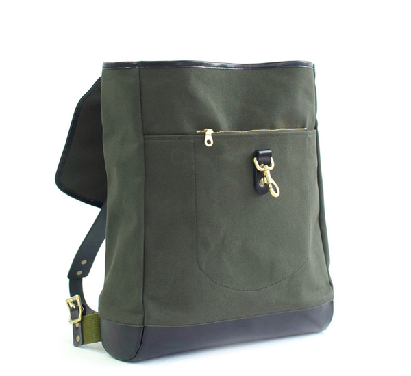 Southern Field Industries Forest and Black San Francisco Rucksack Southern Field Industries Forest and Black San Francisco Rucksack