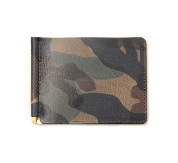 Anchor Bridge AB Short Money Clip Grey Camo Wallet Anchor Bridge AB Short Money Clip Grey Camo Wallet