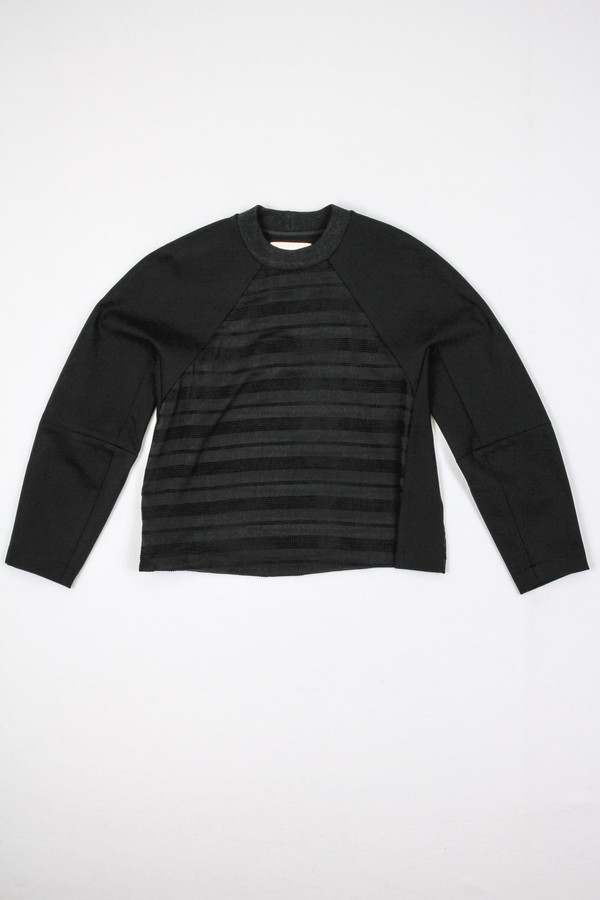 Nanushka - Sefa Raglan Paneled Top Nanushka - Sefa Raglan Paneled Top