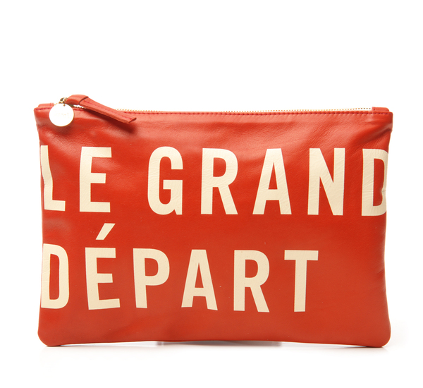 Clare V. Red Pop Flat Clutch Clare V. Red Pop Flat Clutch