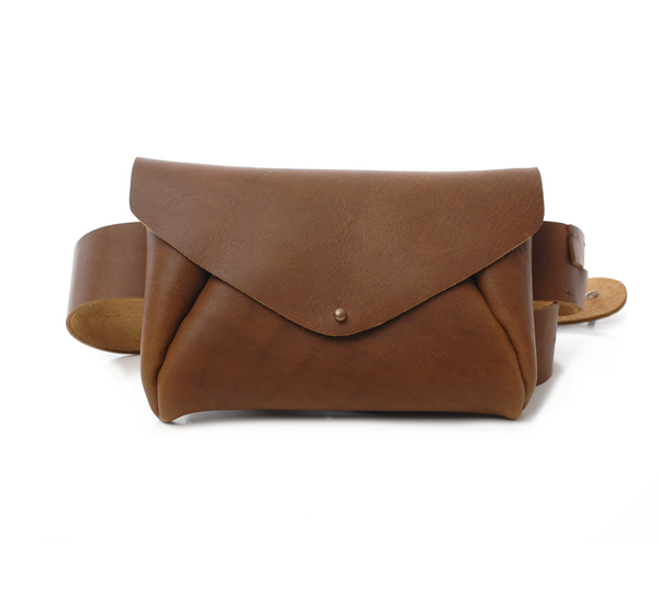 Brown Belt Bag by Petite Maison Christiane Brown Belt Bag by Petite Maison Christiane