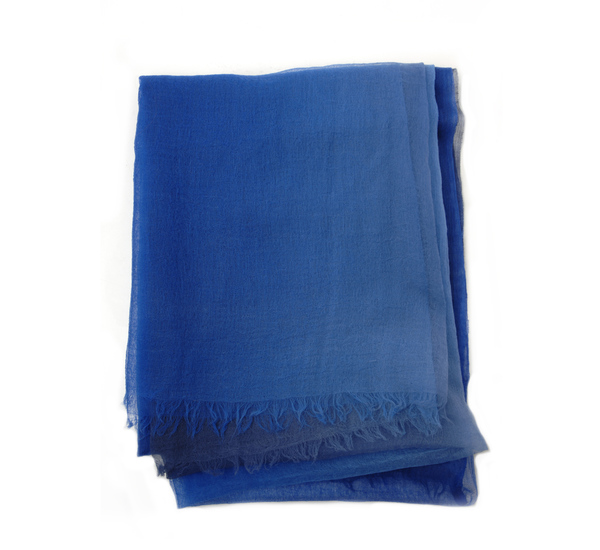 Oyuna Ulla Shawl In Sapphire Indigo Oyuna Ulla Shawl In Sapphire Indigo