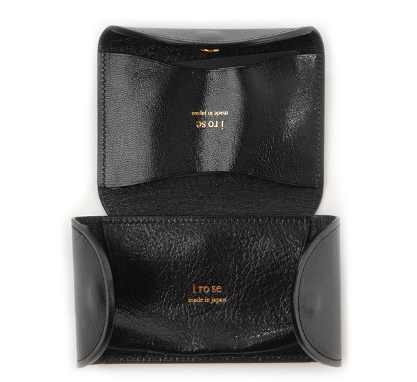 i ro se Black Fold Card Case i ro se Black Fold Card Case