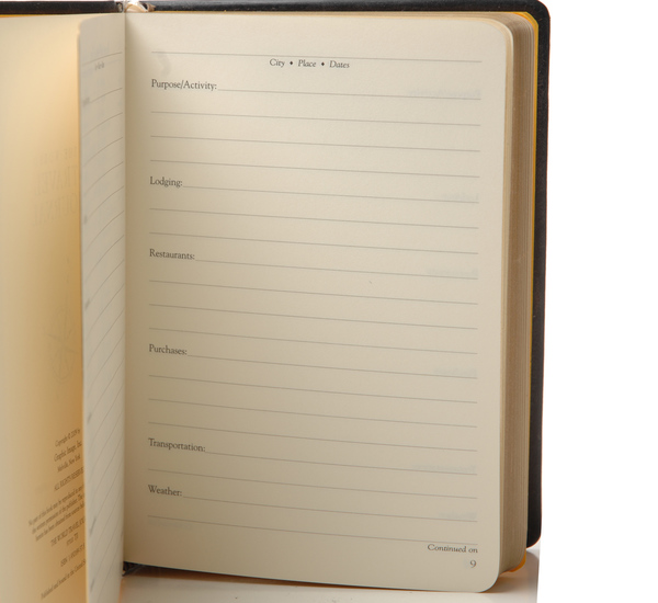 Hayden Leather Brown World Travel Journal Hayden Leather Brown World Travel Journal