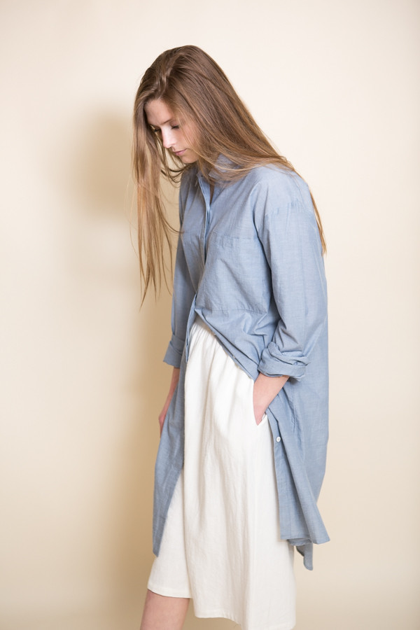 Kowtow Day After Day Dress / Blue Chambray Kowtow Day After Day Dress / Blue Chambray