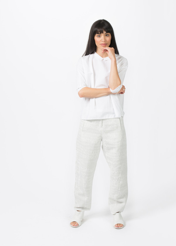 Album di Famiglia 3/4 Sleeve Collared Shirt Album di Famiglia 3/4 Sleeve Collared Shirt