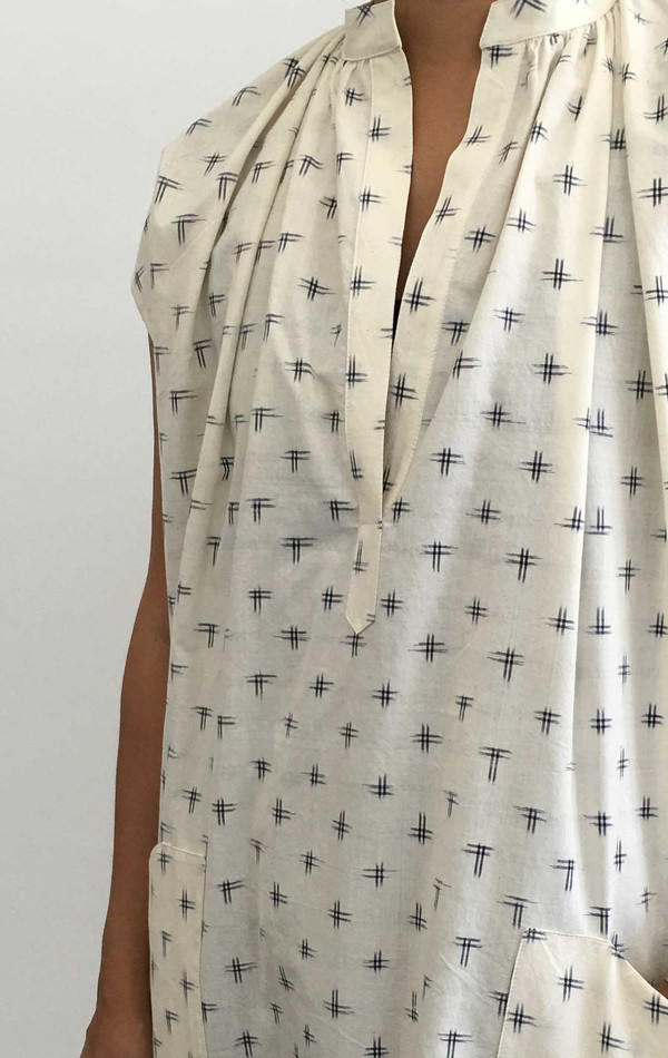 Two New York Ikat Pocket Tunic Two New York Ikat Pocket Tunic