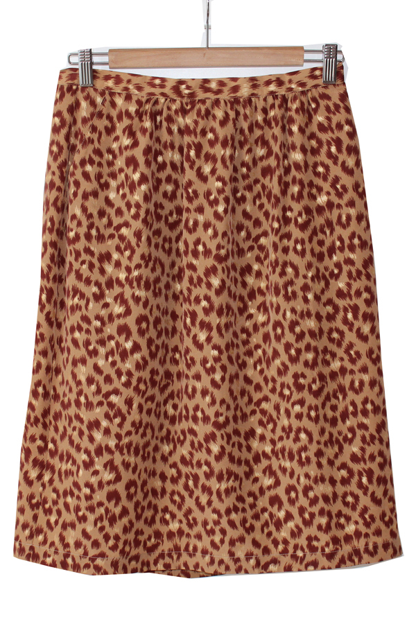Des Petits Hauts Leopard Skirt Des Petits Hauts Leopard Skirt