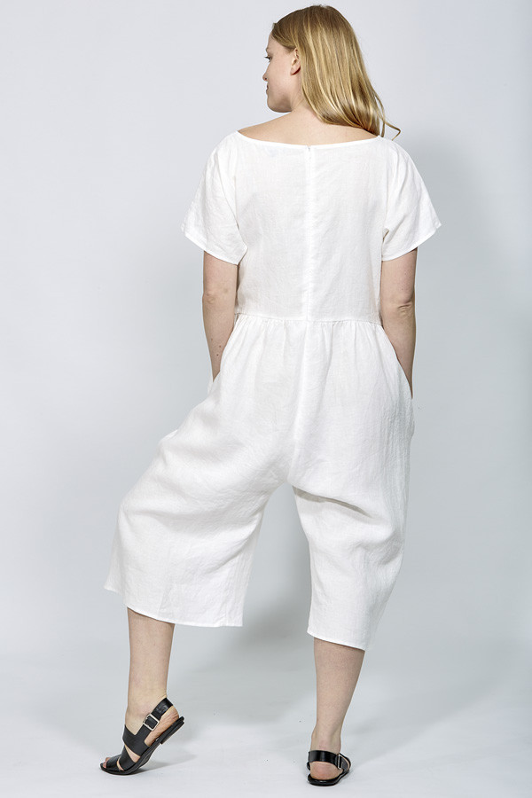 Ilana Kohn Brookes Jumpsuit White Ilana Kohn Brookes Jumpsuit White