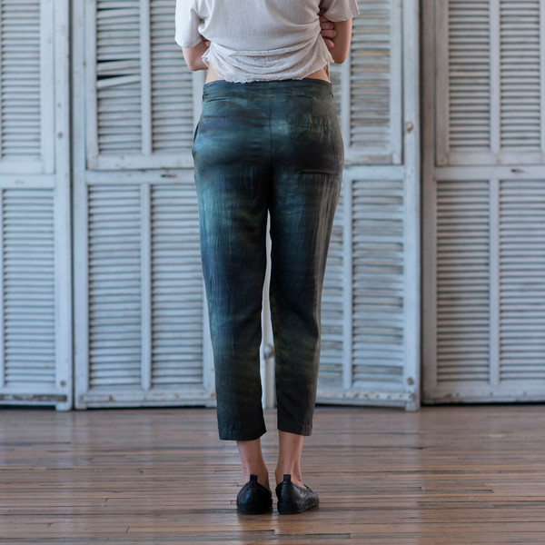 Raquel Allegra Charmeuse Slouchy Pant Raquel Allegra Charmeuse Slouchy Pant