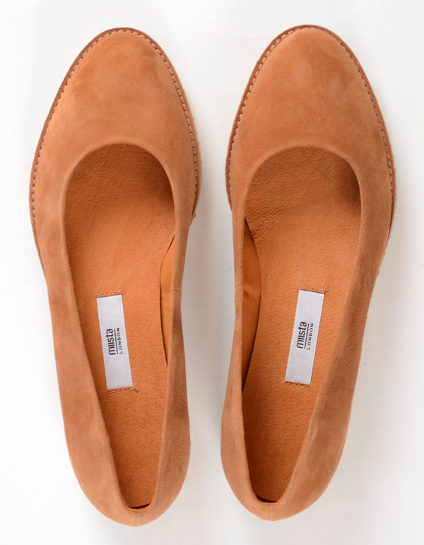 Miista Ilaria Flat Tan Miista Ilaria Flat Tan