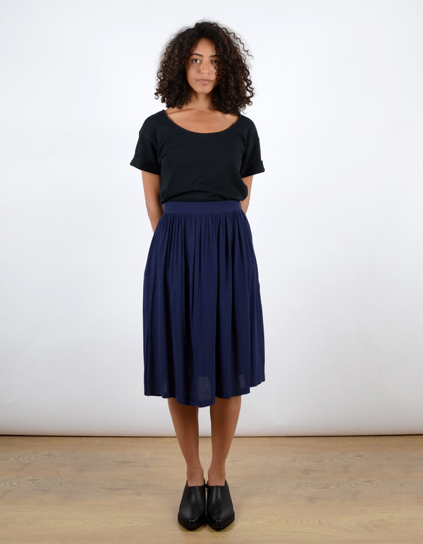 Minimum Maddalena Skirt Dark Iris Minimum Maddalena Skirt Dark Iris
