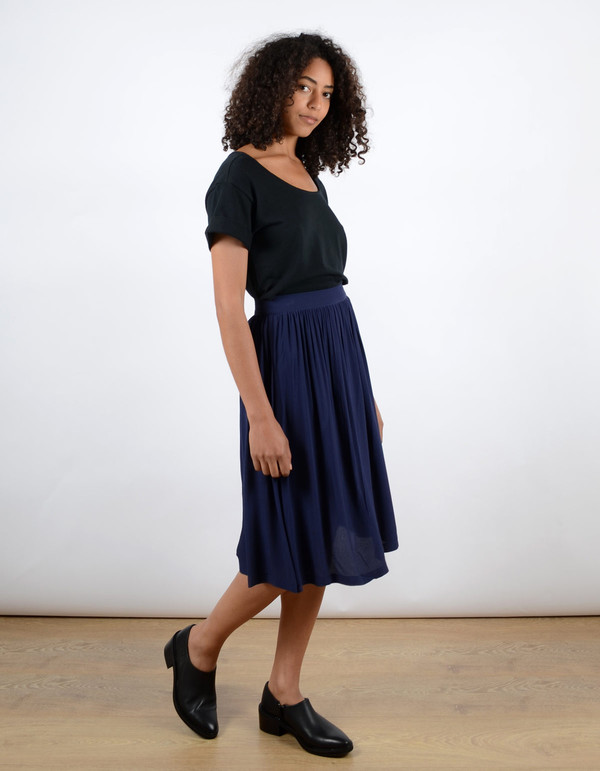 Minimum Maddalena Skirt Dark Iris Minimum Maddalena Skirt Dark Iris