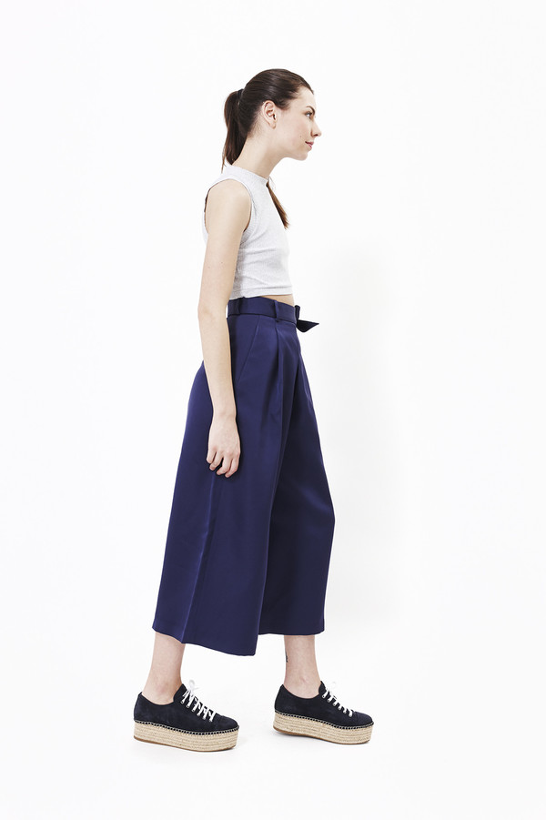 Nanushka Toho Hakama Pants in Navy Nanushka Toho Hakama Pants in Navy