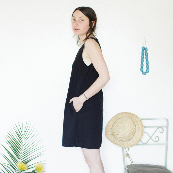 Unknown Basic Tank Dress<br>Black Unknown Basic Tank Dress<br>Black