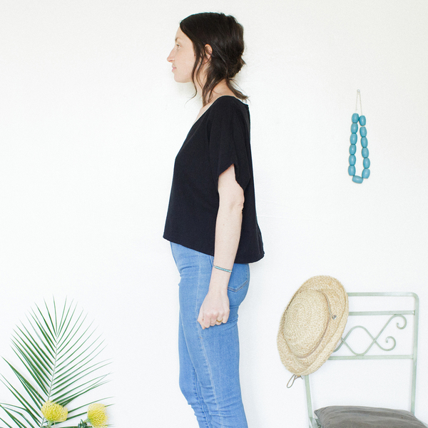Unknown Crop Top<br>Black Unknown Crop Top<br>Black