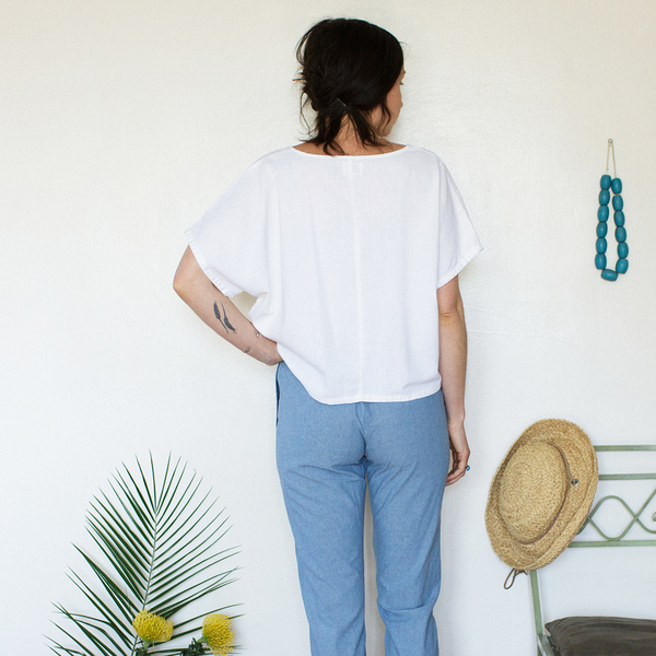 Unknown Crop Top<br>White Unknown Crop Top<br>White