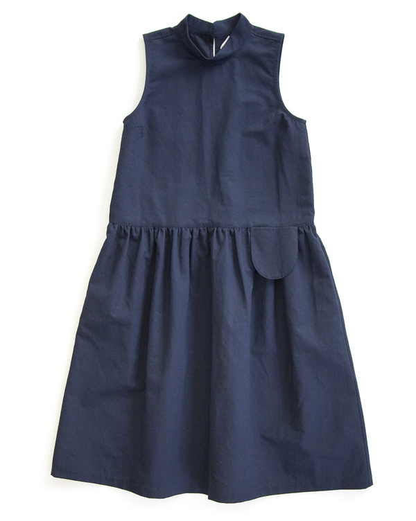 wrk-shp Navy Pocket Dress wrk-shp Navy Pocket Dress