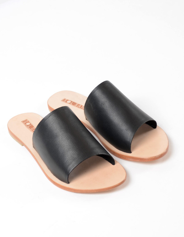 Sol Sana Teresa II Slide Black Sol Sana Teresa II Slide Black