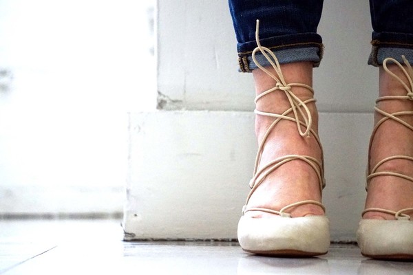 Intentionally Blank HATTER in nude suede Intentionally Blank HATTER in nude suede
