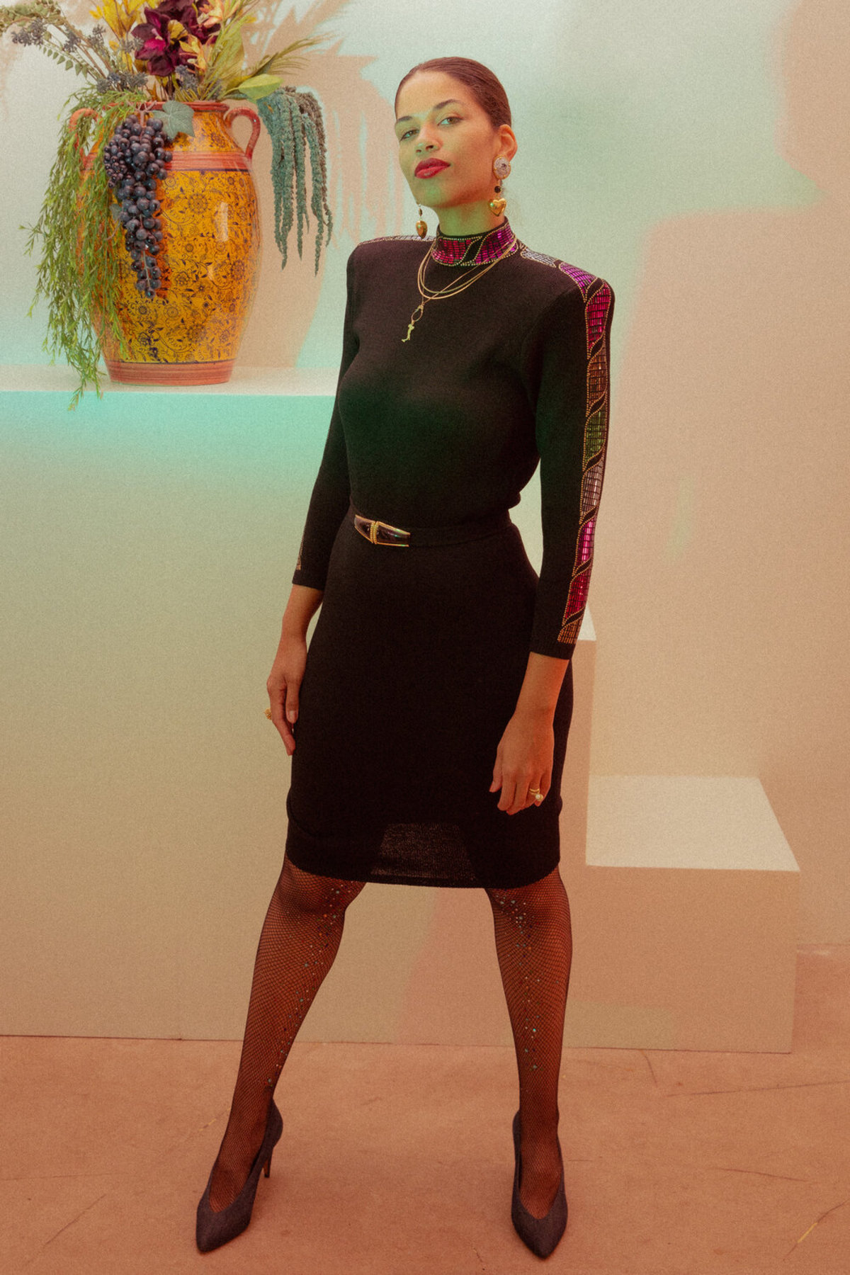 Marie Gray Knit Dress | Garmentory