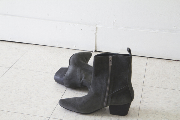 Intentionally Blank MIDNIGHT boot in GREY suede Intentionally Blank MIDNIGHT boot in GREY suede