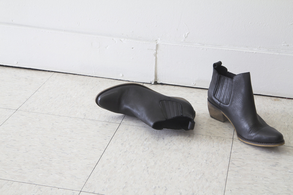 Intentionally Blank GHOST in Black Leather Intentionally Blank GHOST in Black Leather