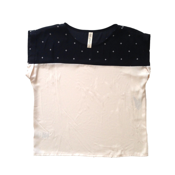 Eve Gravel Keys Cream Printed Cross Eve Gravel Keys Cream Printed Cross