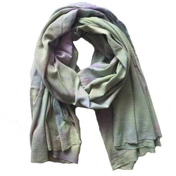 VVAGABOND - FOULARD VAGABOND - VERT/MAUVE VVAGABOND - FOULARD VAGABOND - VERT/MAUVE