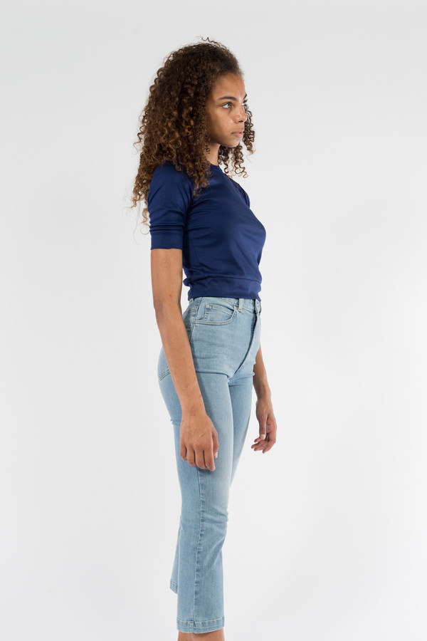 Maryam Nassir Zadeh Piera Button T-Shirt Maryam Nassir Zadeh Piera Button T-Shirt