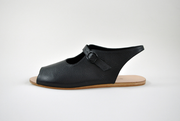 The Palatines Ratio sandal - Black Leather The Palatines Ratio sandal - Black Leather