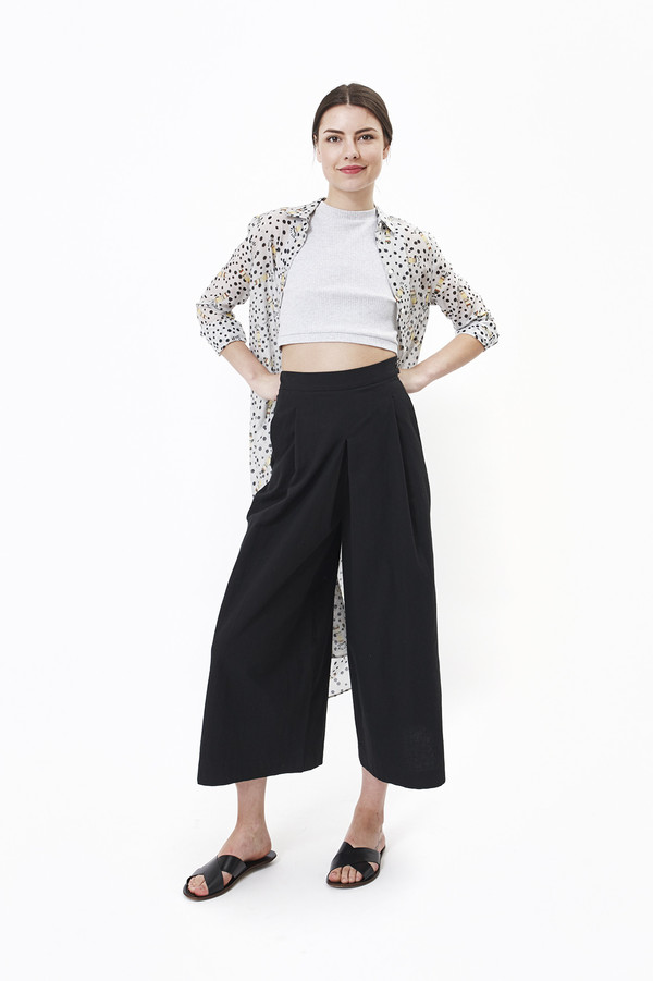 Nanushka Toho Hakama Pants (Black) Nanushka Toho Hakama Pants (Black)