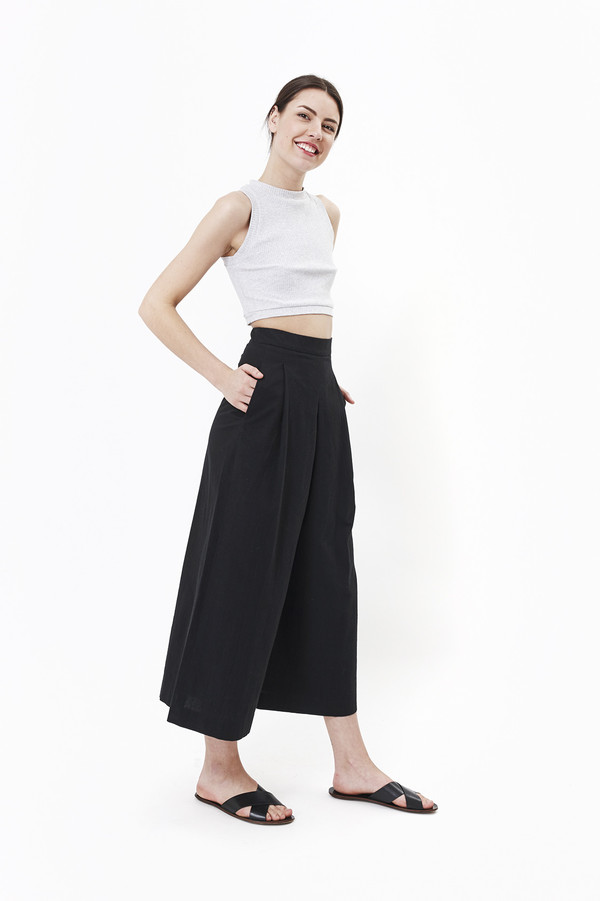 Nanushka Toho Hakama Pants (Black) Nanushka Toho Hakama Pants (Black)