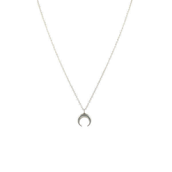 Emmy Trinh Jewlery Lovisa Moon Pendant- Silver Emmy Trinh Jewlery Lovisa Moon Pendant- Silver