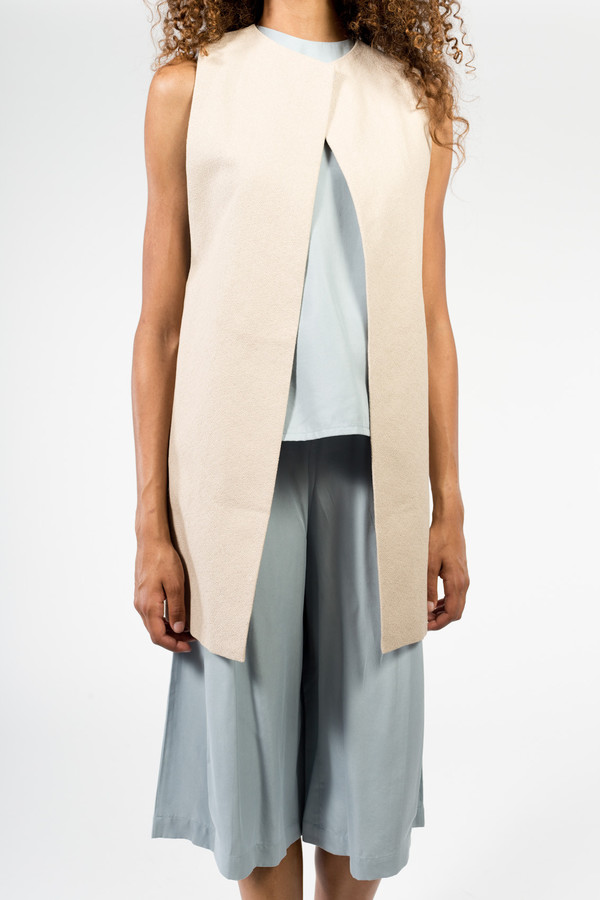 KAAREM Dropped Arm Vest Jacket KAAREM Dropped Arm Vest Jacket