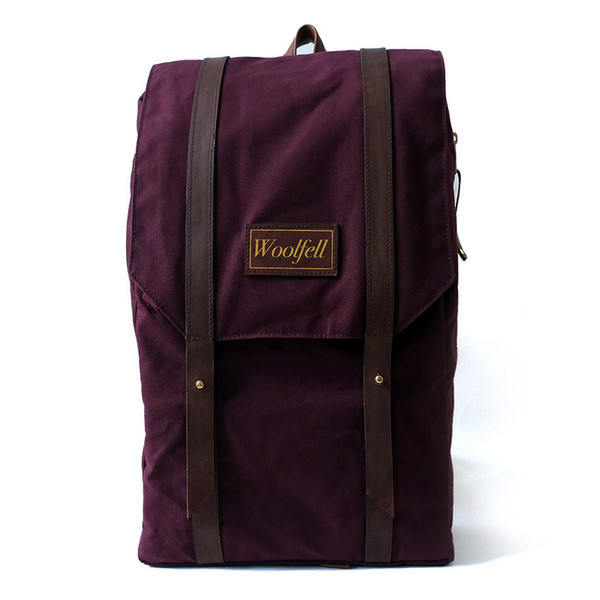 Woolfell Warrior Backpack Plum Woolfell Warrior Backpack Plum