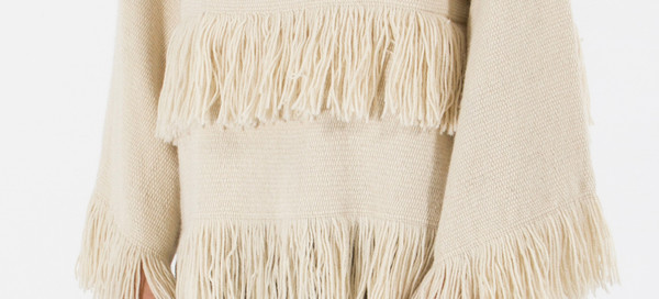 Voz Fringe Top - Ivory Voz Fringe Top - Ivory