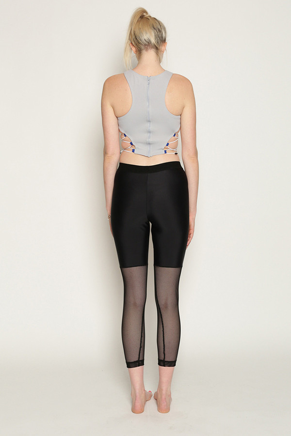 Chromat Reactive Racer Top in Grey Chromat Reactive Racer Top in Grey