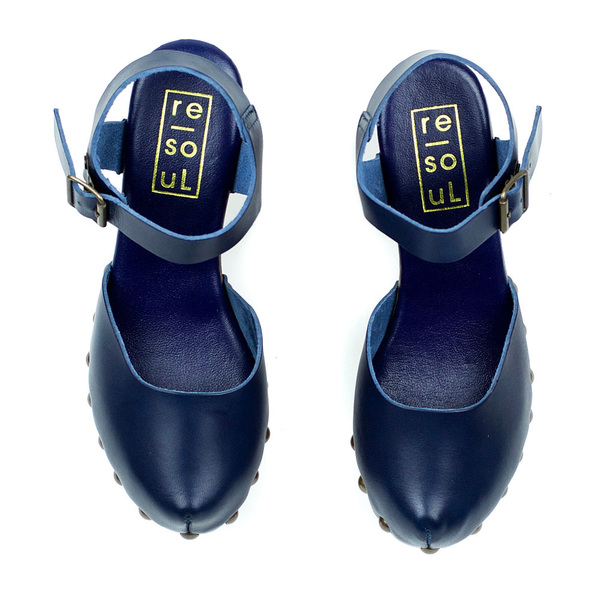 re-souL Tilda - Navy Clog re-souL Tilda - Navy Clog