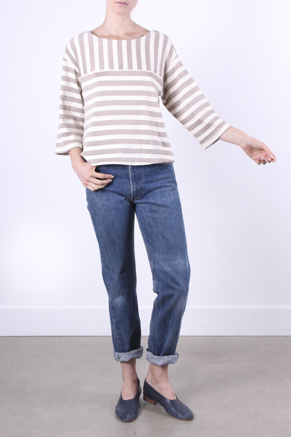 Calder Blake Audrey Stripe Top Calder Blake Audrey Stripe Top