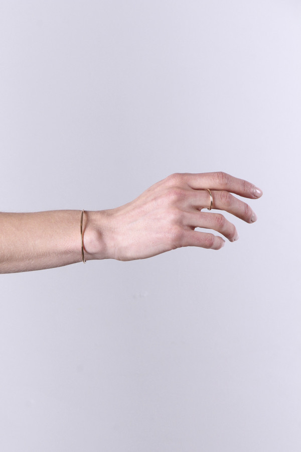 Gabriela Artigas - 14k Yellow Gold Filled Cuff & Ring Gabriela Artigas - 14k Yellow Gold Filled Cuff & Ring