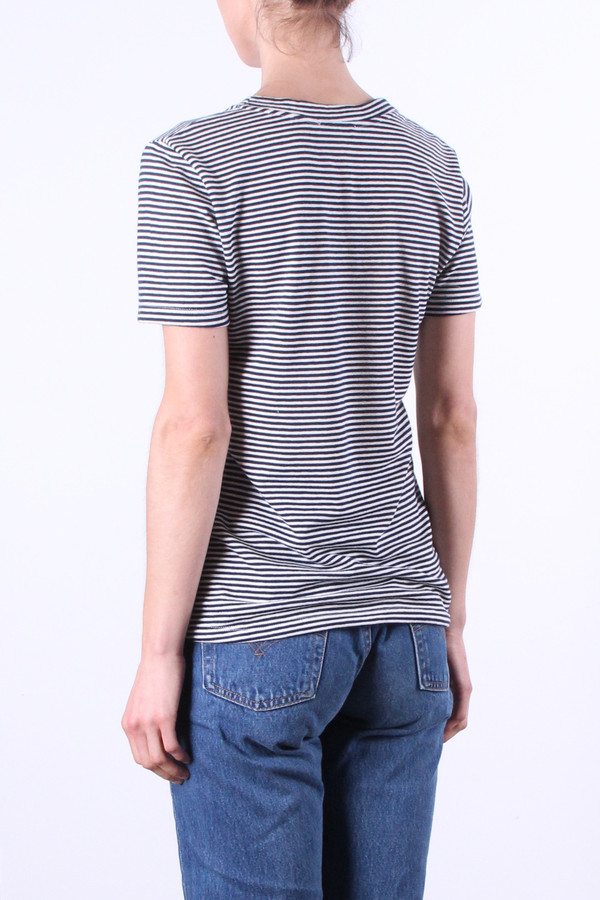 Calder Blake Rampling Tee in Picasso Stripe Calder Blake Rampling Tee in Picasso Stripe