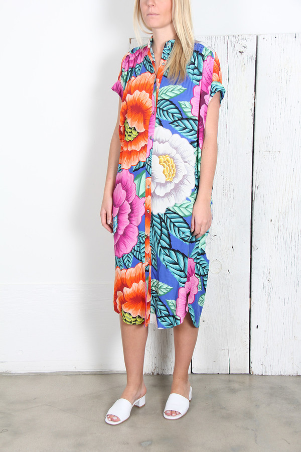 MARA HOFFMAN BUTTON DOWN DRESS MARA HOFFMAN BUTTON DOWN DRESS