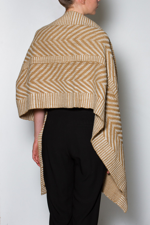 VOZ Shawl Chevron Wool Blend VOZ Shawl Chevron Wool Blend