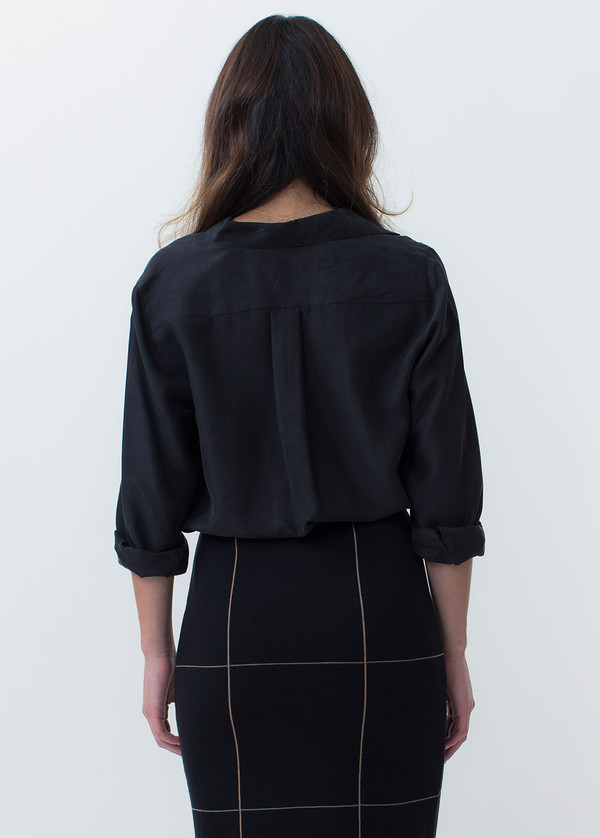 Whyred Karolina Washed Silk Shirt Whyred Karolina Washed Silk Shirt