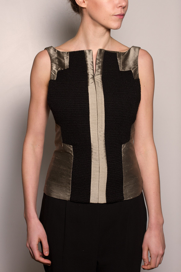 Voz Silk Cruz Blouse Voz Silk Cruz Blouse
