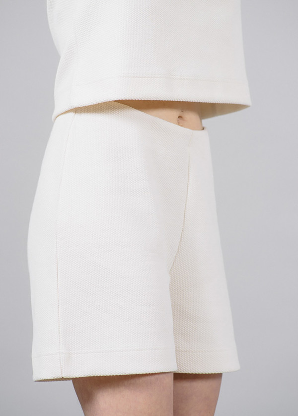 Storm & Marie Morris Short in White Storm & Marie Morris Short in White