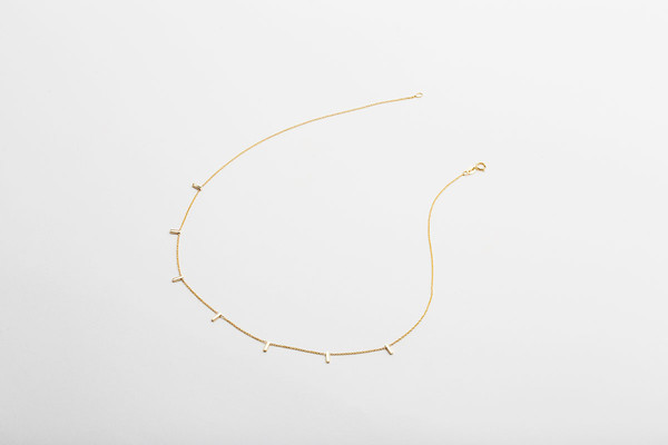 Hortense Multi Tic Tac Necklace Hortense Multi Tic Tac Necklace