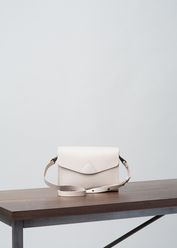 Vere Verto White Mini Mox Convertible Clutch Vere Verto White Mini Mox Convertible Clutch